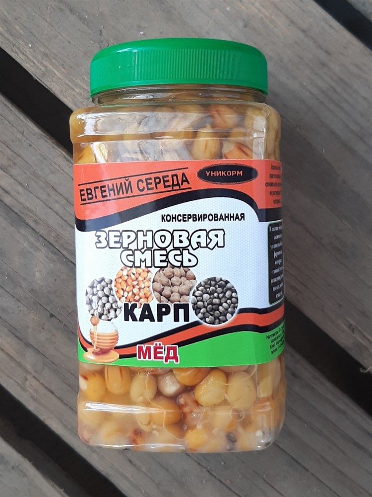 Рыболовные насадки и прикормки. Прикормки 24. - Зерновая Смесь УНИКОРМ ...