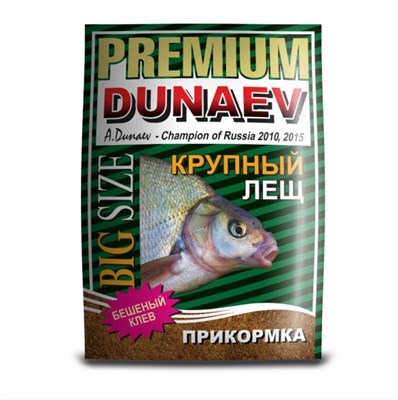Прикормка Dunaev-Premium 1 кг ЛЕЩ КРУПНЫЙ Крупная Фракция - фото 4554