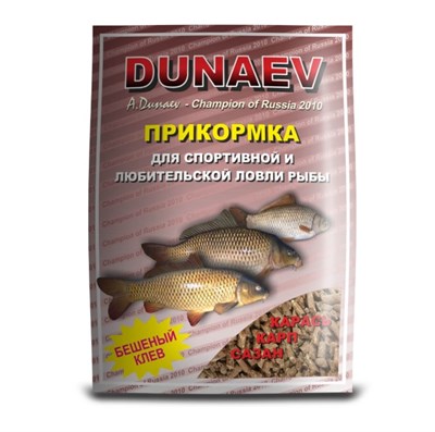 Прикормка Dunaev-Классика КАРП КАРАСЬ Гранулы 0.9 кг - фото 4671