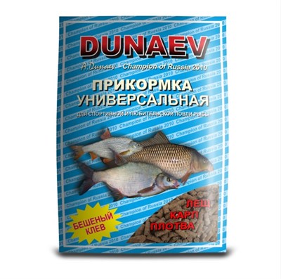 Прикормка Dunaev-Классика УНИВЕРСАЛЬНАЯ Гранулы 0.9 кг 1705 - фото 4675