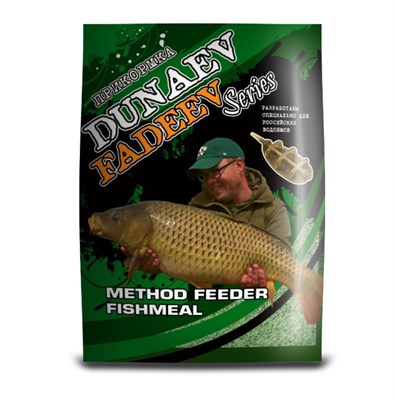 Прикормка Dunaev-Fadeev МЕТОД ФИДЕР Рыбная Мука 1 кг 1719 - фото 4725