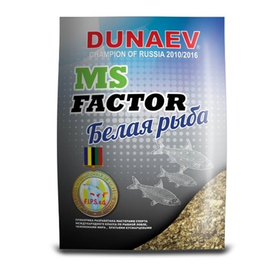 Прикормка Dunaev-MC Factor БЕЛАЯ РЫБА 1 кг - фото 4779