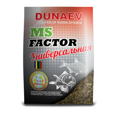 Прикормка Dunaev-MC Factor УНИВЕРСАЛЬНАЯ 1 кг - фото 4787