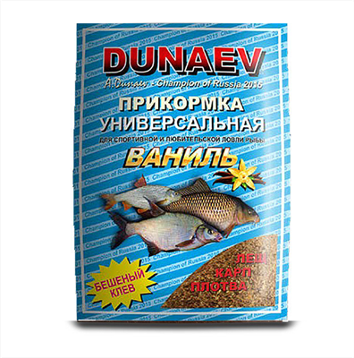 Прикормка Dunaev-Классика ВАНИЛЬ 0.9 кг 2269 - фото 6164