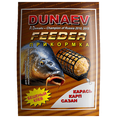 Прикормка Dunaev-Классика ФИДЕР КАРП САЗАН КАРАСЬ 0.9 кг 1696 - фото 6417