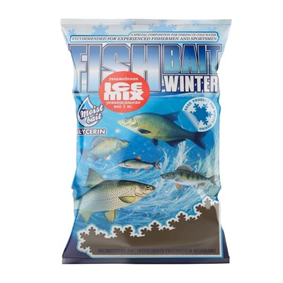 Прикормка ГОТОВАЯ Fishbait Ice Winter 1 кг КРУПНАЯ ПЛОТВА - фото 9700