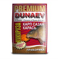 Прикормка Dunaev-Premium 1 кг КАРП САЗАН КАРАСЬ Кукуруза
